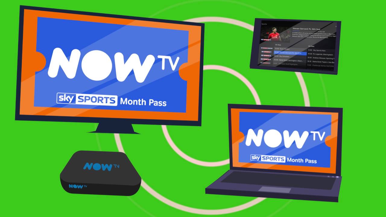 Now tv sports pass 1 month
